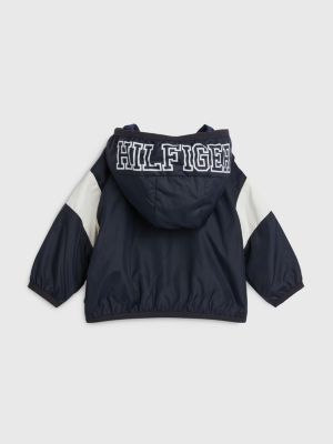 DESERT SKY Colour-Blocked Hooded Jacket for newborn TOMMY HILFIGER