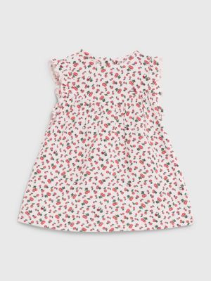 Cherry Print Short Sleeve Dress PINK Tommy Hilfiger