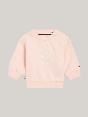 Baby pink tommy store hilfiger top