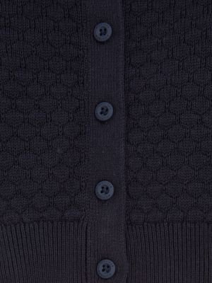 Gray waffle knit cardigan sales