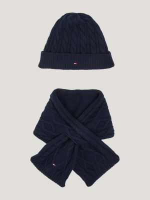 Tommy hilfiger deals hat and scarf