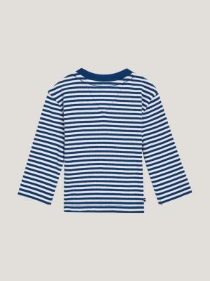 Tommy hilfiger long sleeve deals striped shirt