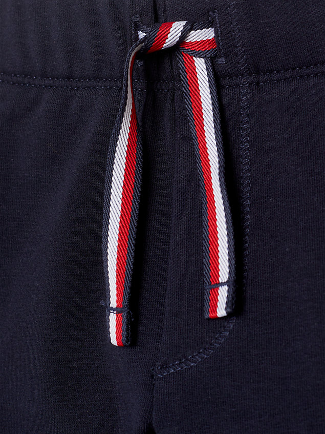blue hilfiger monotype relaxed fit joggers for newborn tommy hilfiger