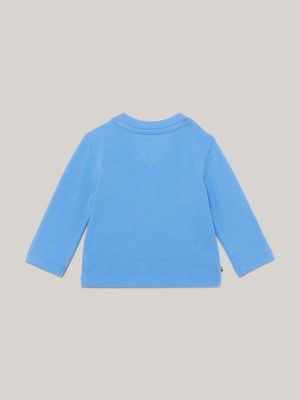 Baby blue tommy hilfiger best sale t shirt