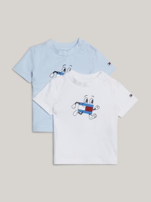 Tommy Hilfiger Little Boys 2T-7 Short-Sleeve Signature Flag T-Shirt