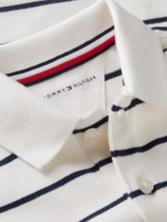 Essential Regular Fit Long Sleeve Polo Shirt — White 3