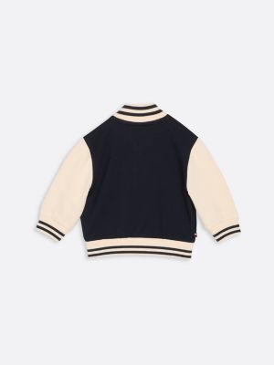 bomber varsity 1985 collection multicolore da neonato tommy hilfiger