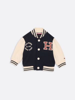 bomber varsity 1985 collection multi da neonato tommy hilfiger