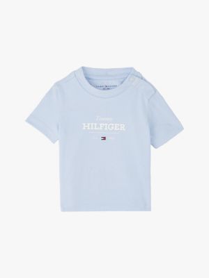 multi t-shirt 1985 collection z logo dla noworodki - tommy hilfiger