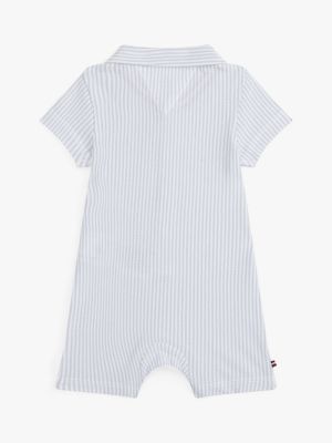 multi ithaca stripe shortall for newborn tommy hilfiger