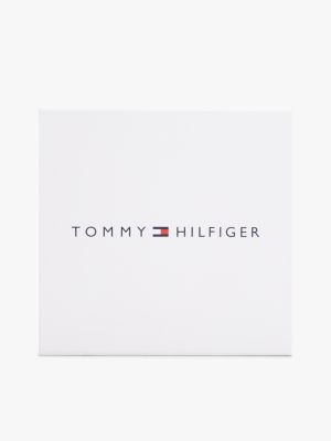 meerdere kleuren set van 3 rompers in cadeaudoos voor baby's - tommy hilfiger