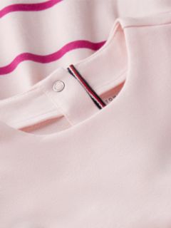 Essential Ruffle Knit Long Sleeve Dress — Pink 3