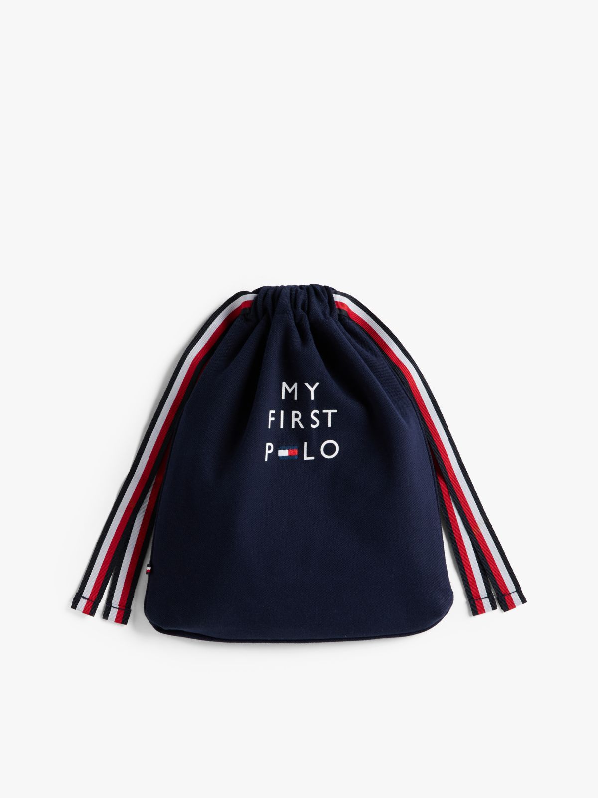 Long Sleeve Polo Bodysuit Gift Box — Blue
