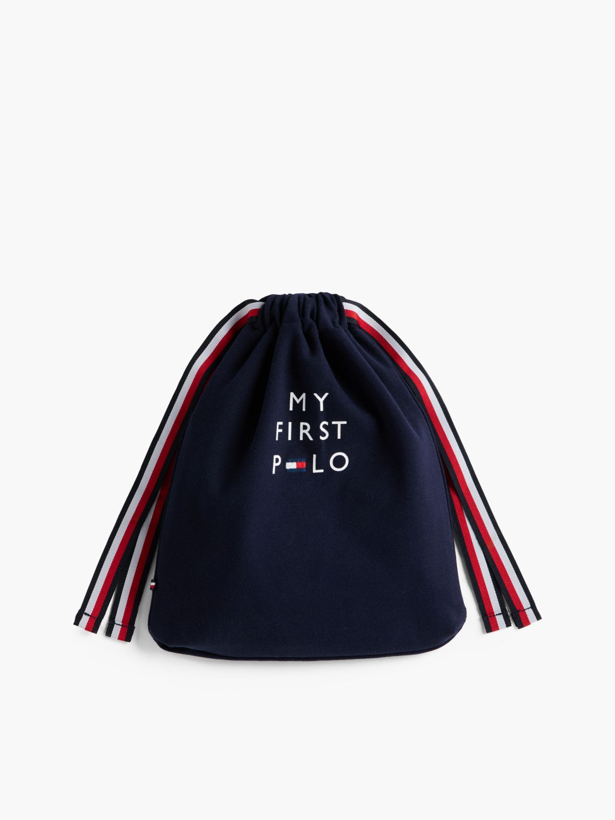 Long Sleeve Polo Bodysuit Gift Box — Blue