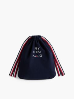 Long Sleeve Polo Bodysuit Gift Box — Blue 4