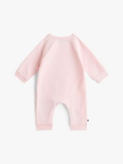 Logo Embroidery Terry Coverall — Pink 2