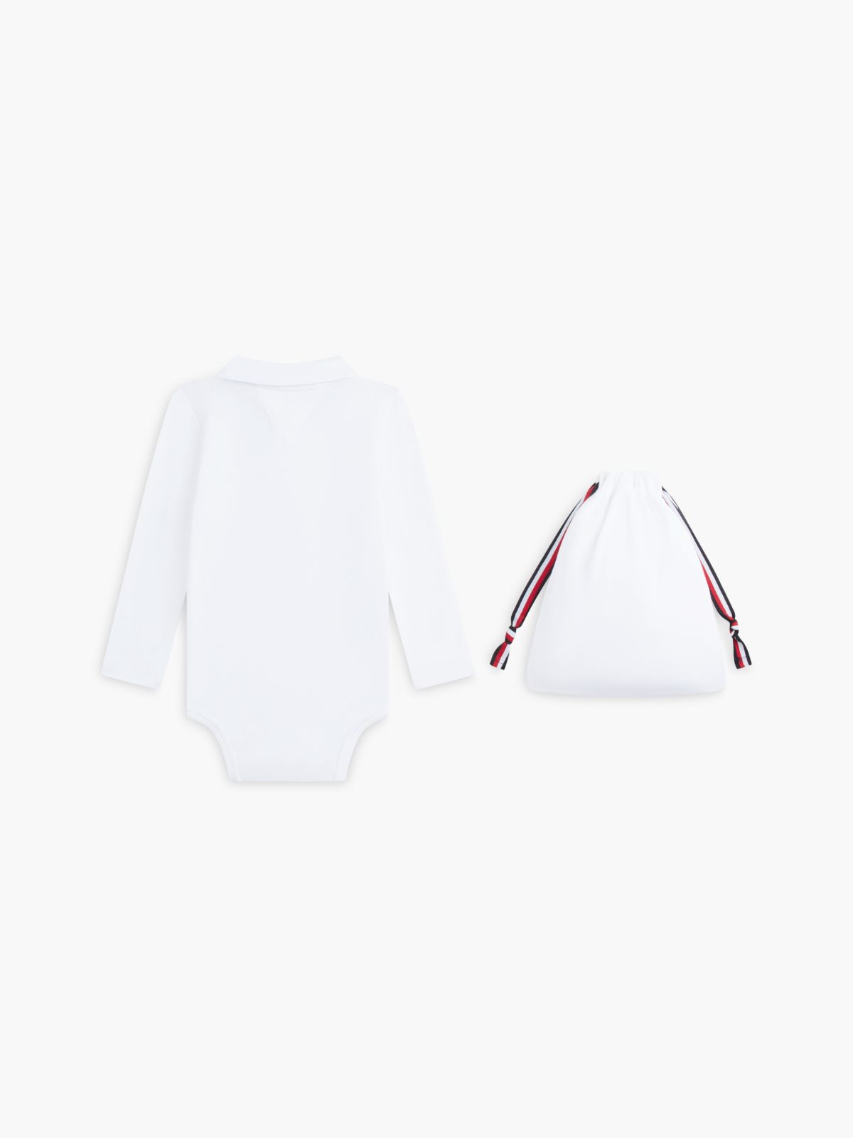 Essential Polo Bodysuit Gift Set — Blue