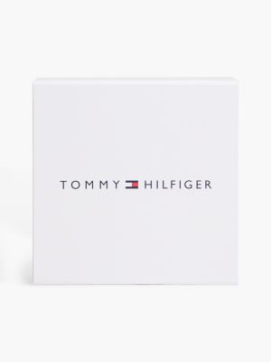 blue 3-pack jersey long sleeve bodysuits gift box for newborn tommy hilfiger