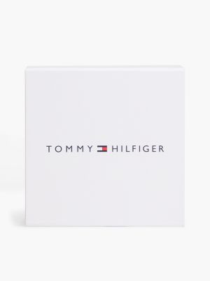 pink 3-pack jersey long sleeve bodysuits gift box for newborn tommy hilfiger