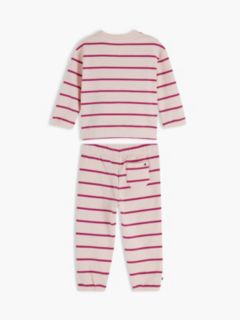 Heart Flag Sweatshirt And Joggers Set — Pink 2