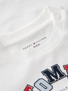 Logo Long Sleeve T-Shirt — White 3