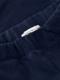 Elasticated Waist Cuffed Leg Joggers — Blue 3