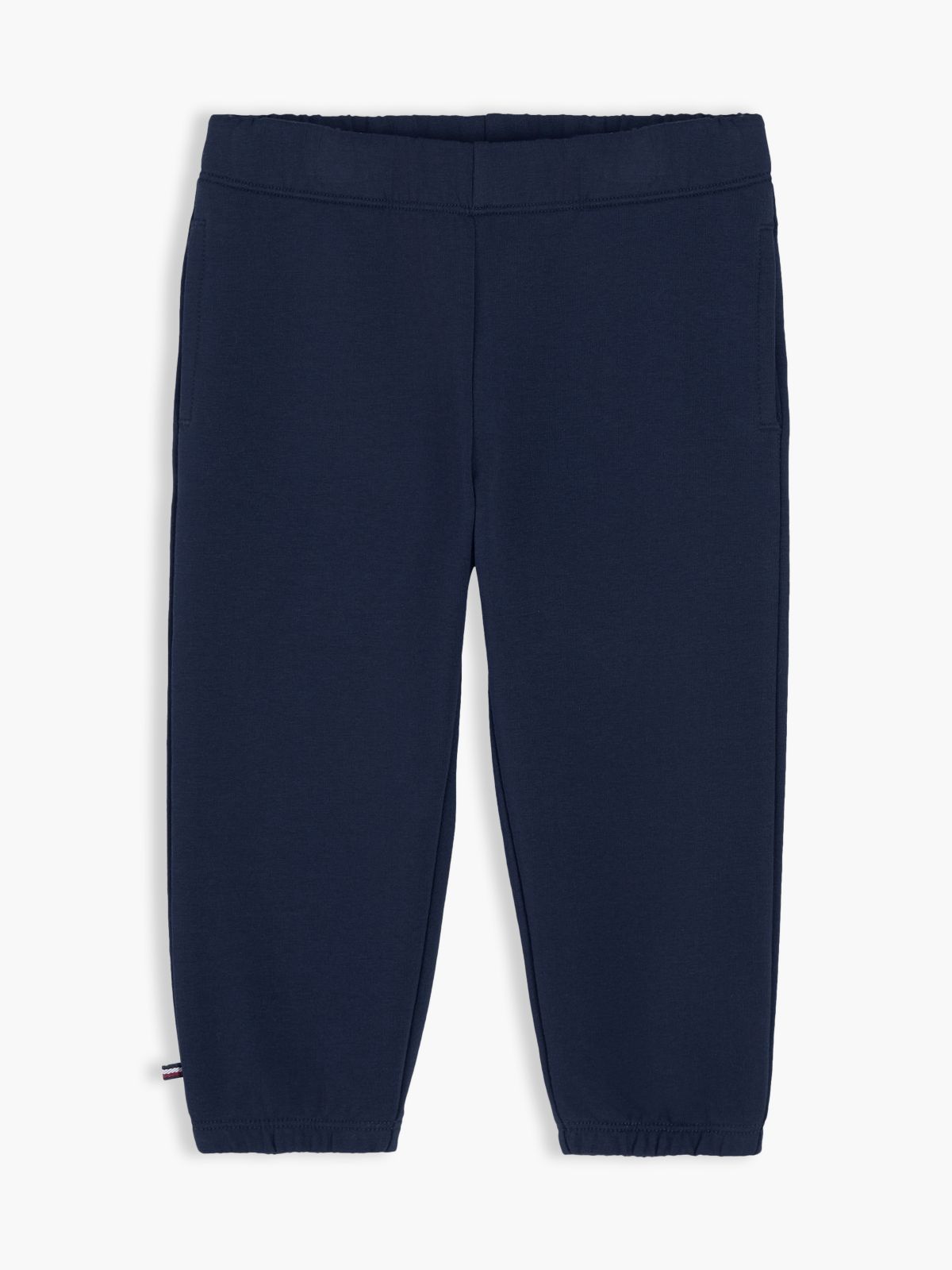 Elasticated Waist Cuffed Leg Joggers — Blue