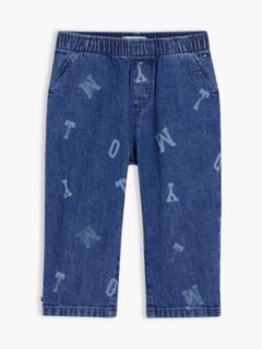 Logo Elasticated Waist Jeans — Denim 1