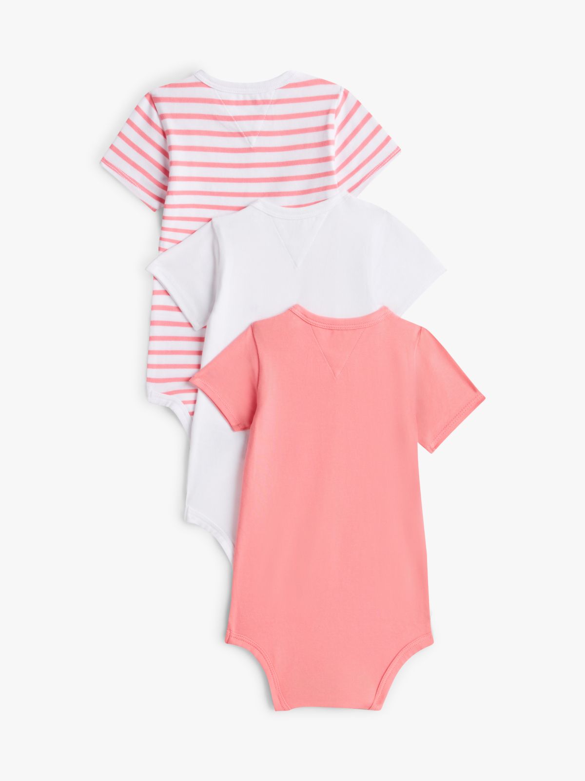 3-Pack Heart Smiley Bodysuits Gift Box — Pink
