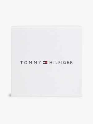 pink 3-pack heart smiley bodysuits gift box for newborn tommy hilfiger