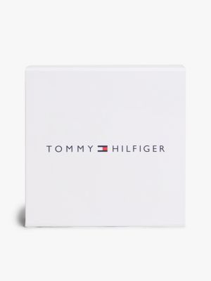 coffret cadeau lot de 3 bodys côtelés beige pour nouveau-né tommy hilfiger