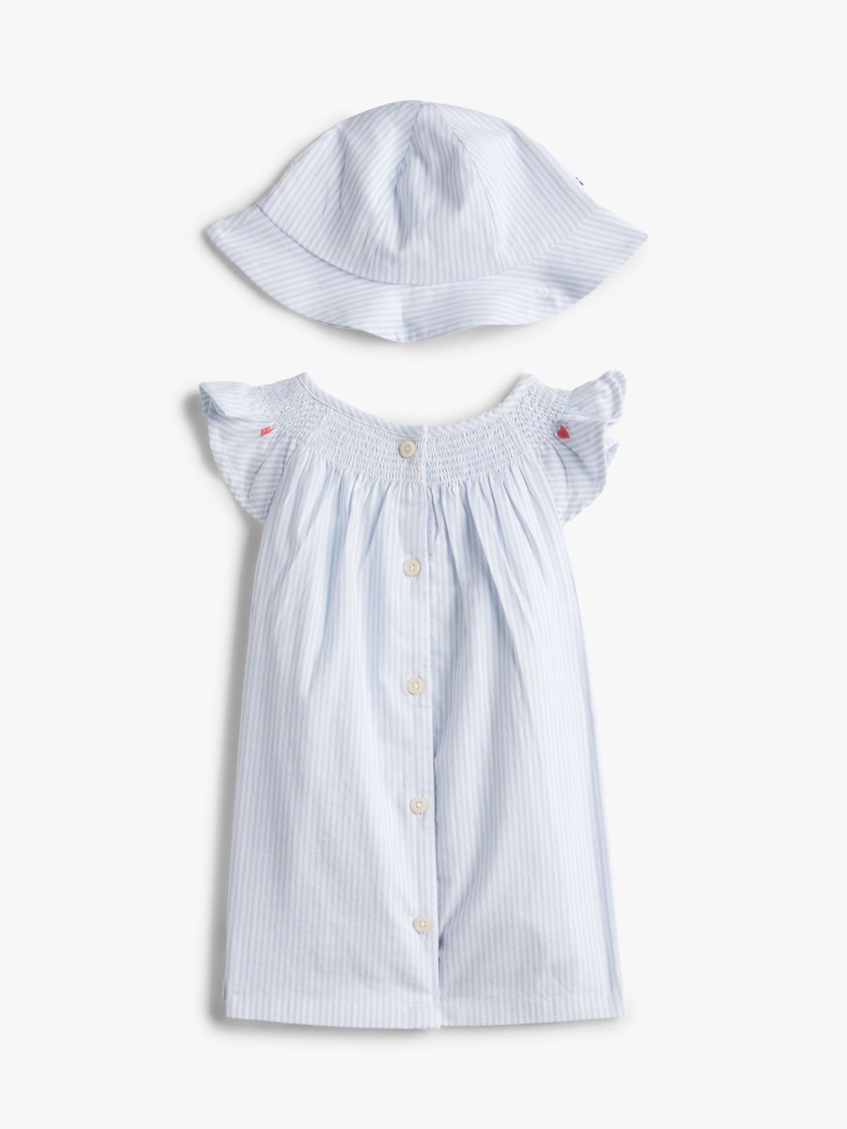 Ithaca Stripe Three-Piece Outfit Gift Box — Blue