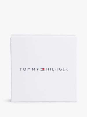 blue ithaca stripe three-piece outfit gift box for newborn tommy hilfiger
