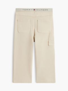 Essential Signature Tape Waistband Jeans — Beige 2