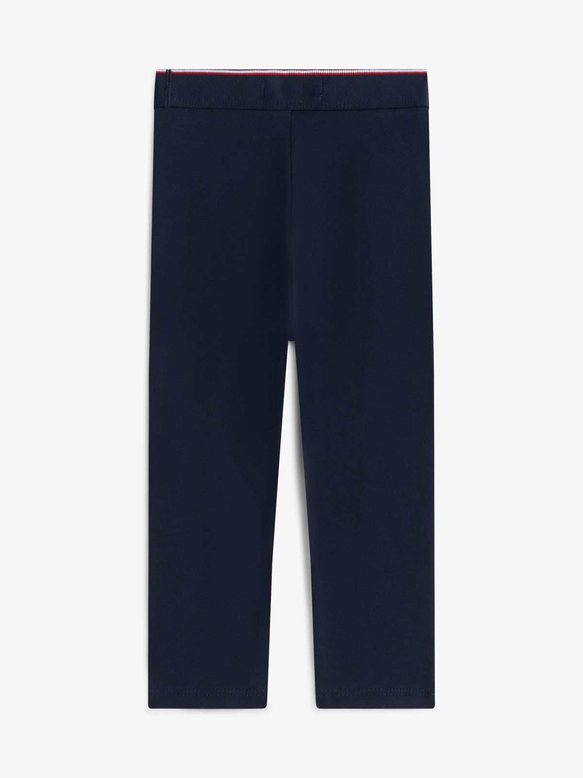 Essential Global Stripe Waistband Leggings — Blue