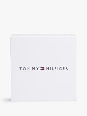 blue ithaca stripe t-shirt and shorts set for newborn tommy hilfiger