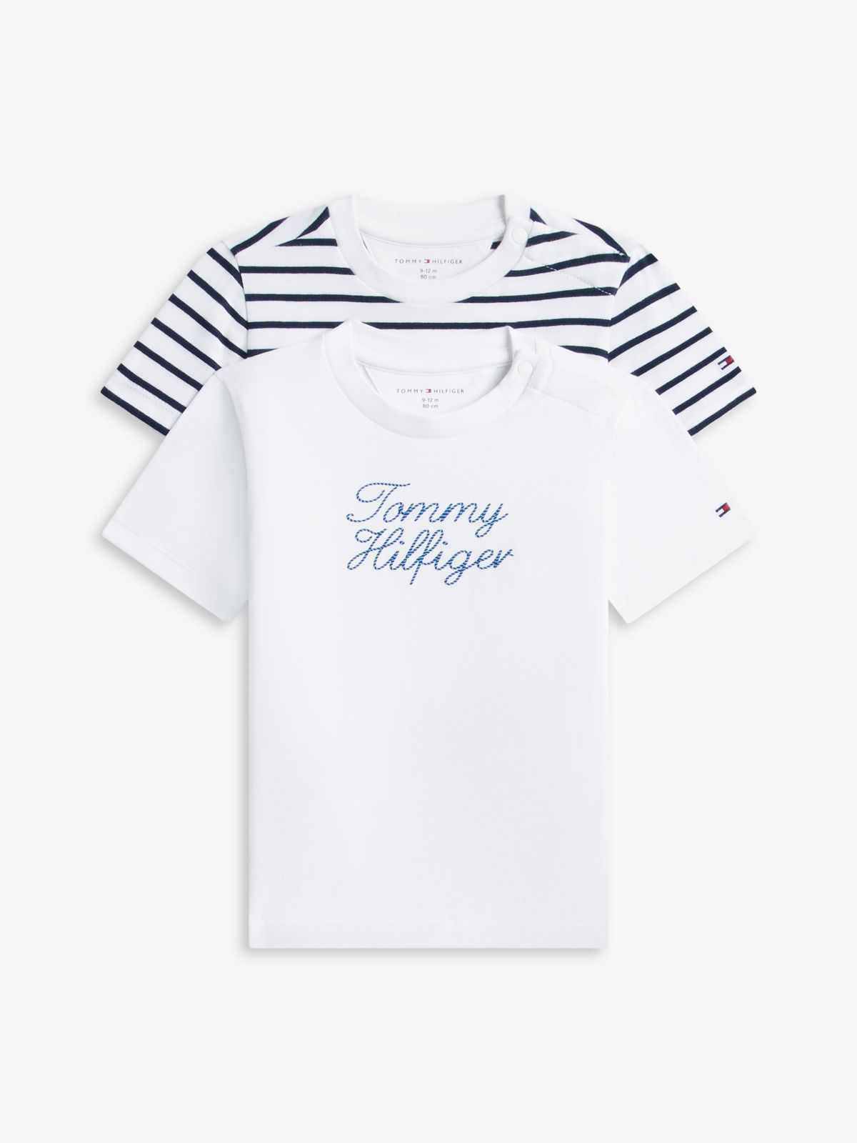 2-Pack Rope Logo Jersey T-Shirts — Multi