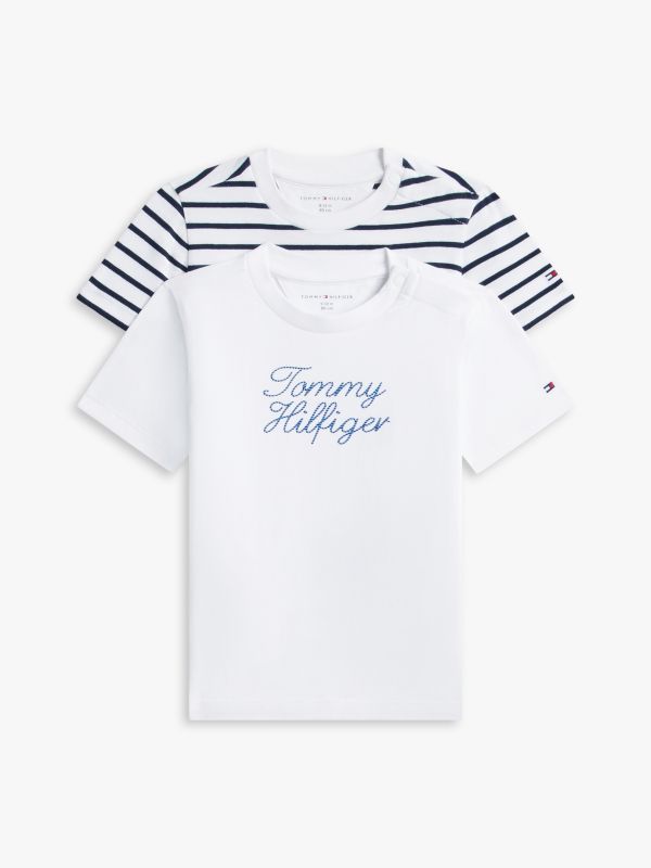 2-Pack Rope Logo Jersey T-Shirts — Multi