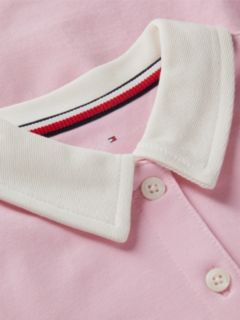French Terry Polo Jumper Dress And Bloomers Set — Pink 2