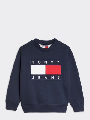 blue tommy sweatshirt