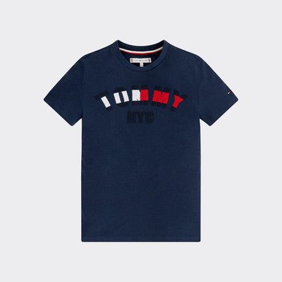 tommy hilfiger black iris t shirt