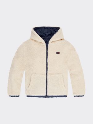 tommy jeans sherpa jacket