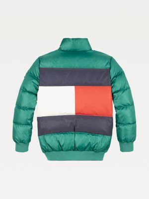 tommy jeans padded bomber jacket