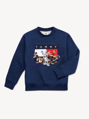 blue tommy sweatshirt