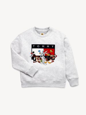 tommy jeans x looney tunes crew neck sweatshirt