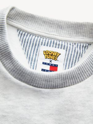 tommy jeans x looney tunes crew neck sweatshirt
