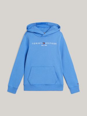 SUDADERA CON CAPUCHA Y LOGO NIÑA TOMMY HILFIGER ESSENTIAL