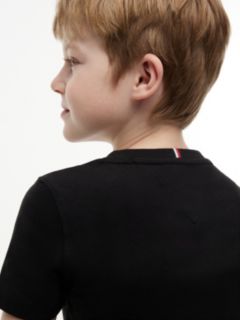 Essential Cotton Logo T-Shirt — Black 5