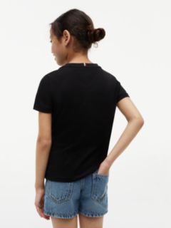 Essential Cotton Logo T-Shirt — Black 9
