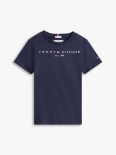 Essential Cotton Logo T-Shirt — Blue 9